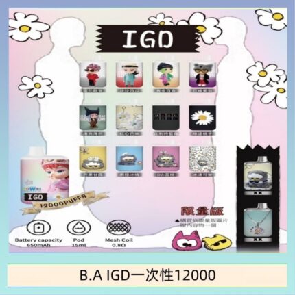 B.A IGD12000口 電子煙